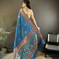 Joban Fashion Banarasi Royal Blue Woven Woven Soft Silk Saree | Swadesiicart
