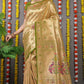 Jyoti Fashion Women's Green Paithani Silk Zari Woven Saree with Blouse | Swadesiicart