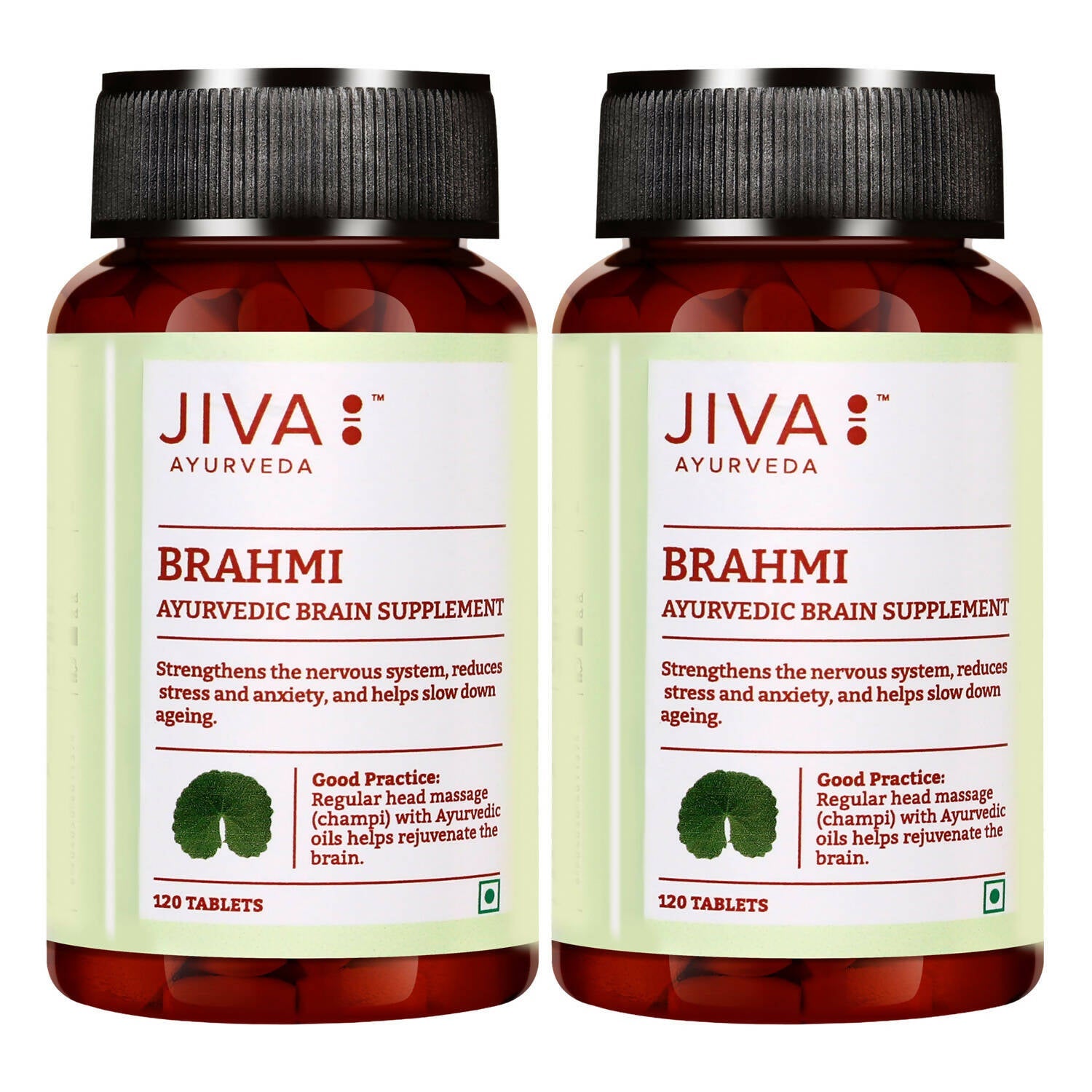 Jiva Ayurveda Brahmi Tablets - Jiva Ayurvedic