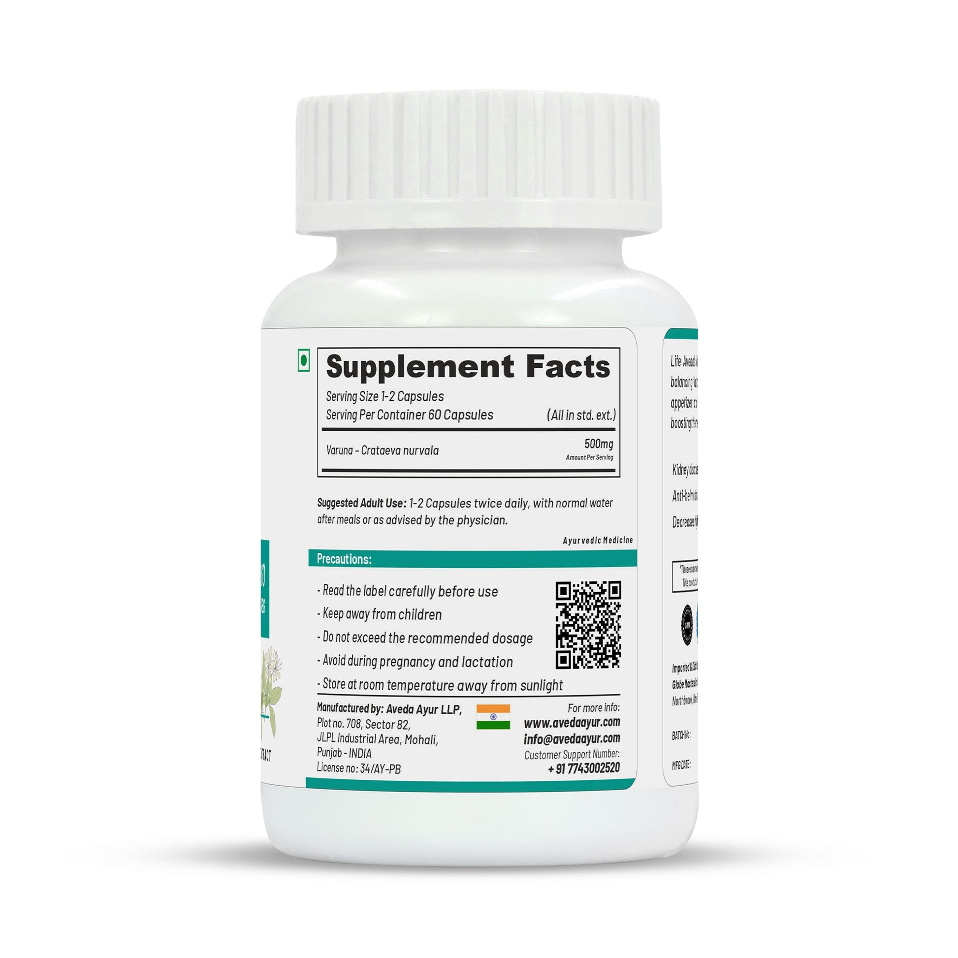Life Aveda Varuna Capsules | Swadesiicart