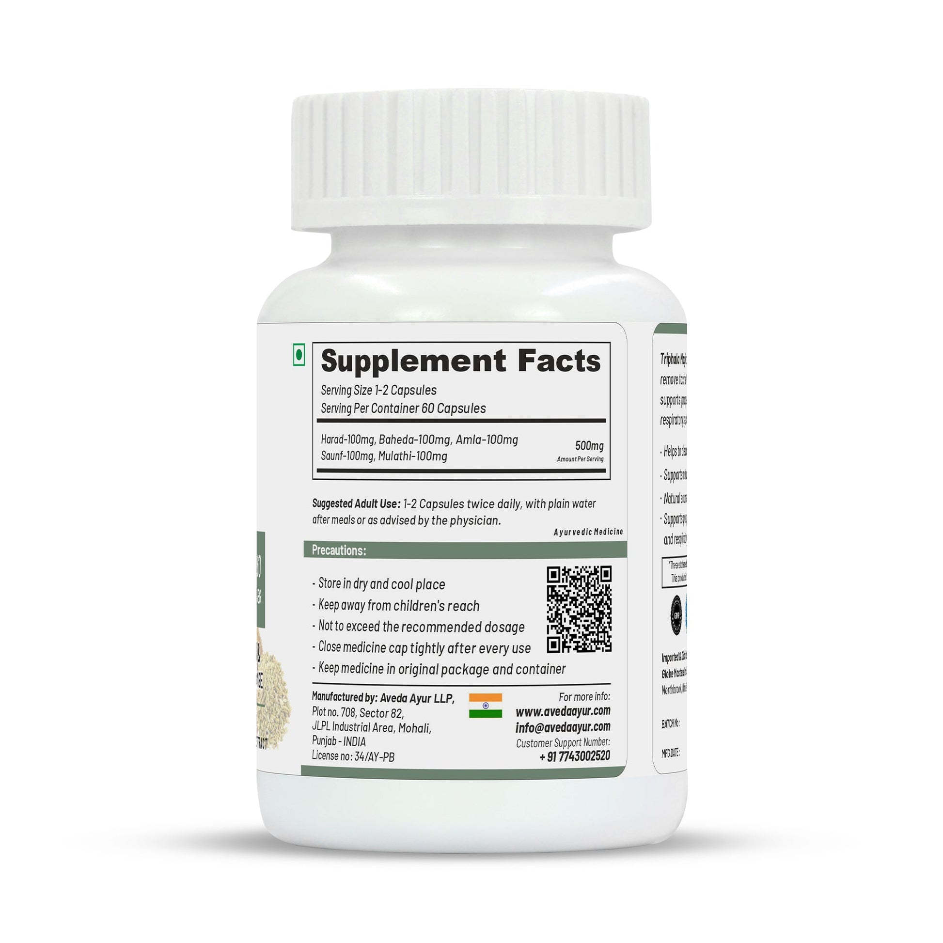 Life Aveda Triphala Magic Capsules - Swadesiicart