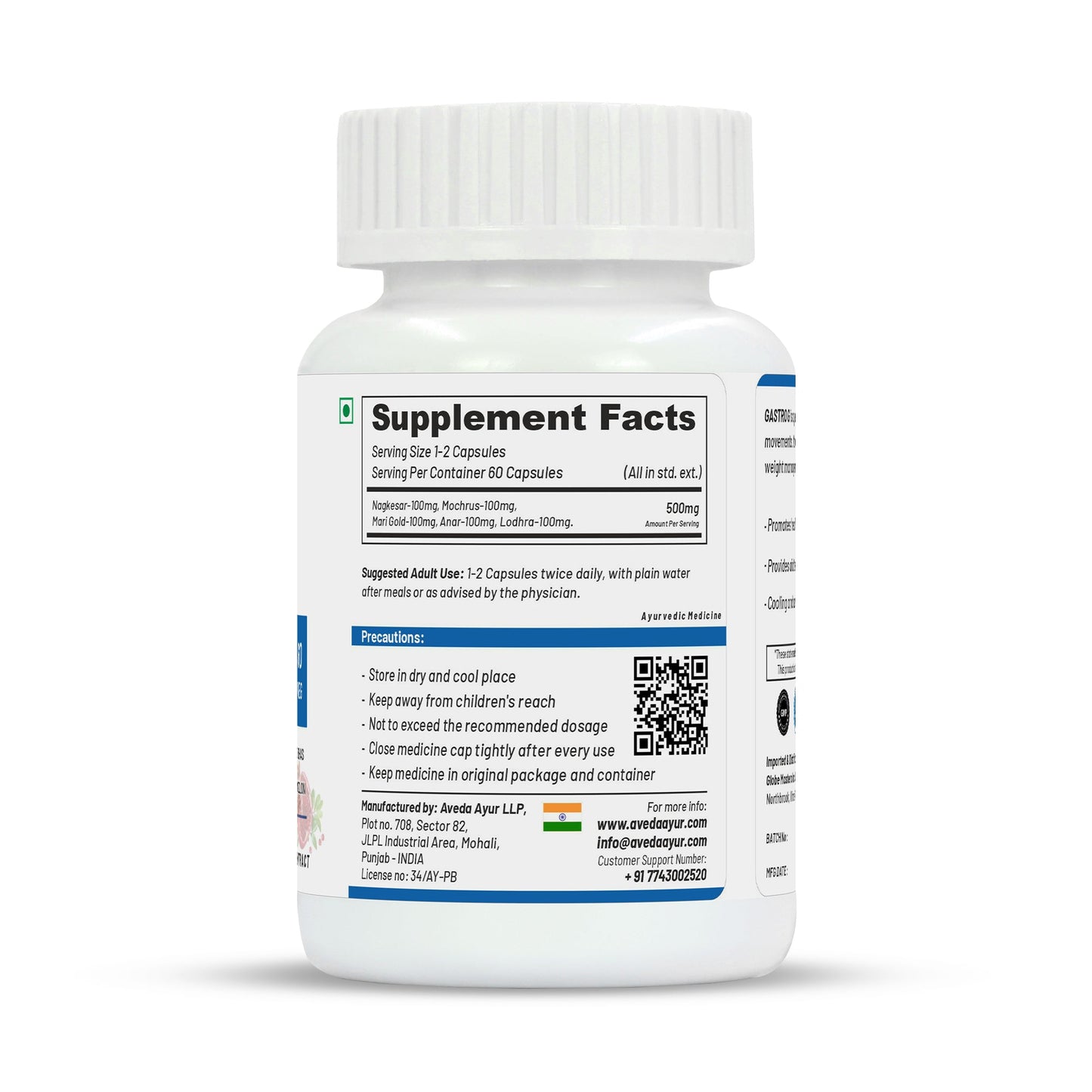 Life Aveda Premium Gastro G Capsules | Swadesiicart
