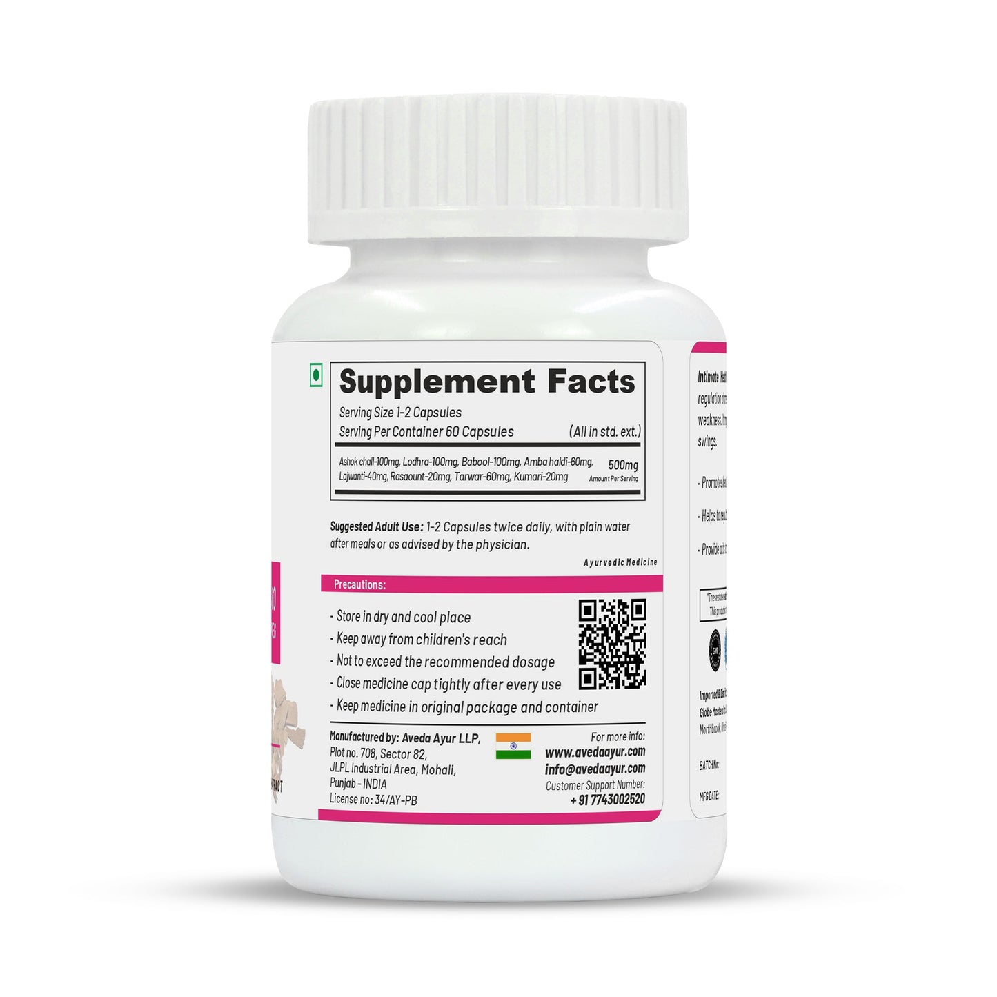 Life Aveda Premium Intimate Health Capsules - Swadesiicart