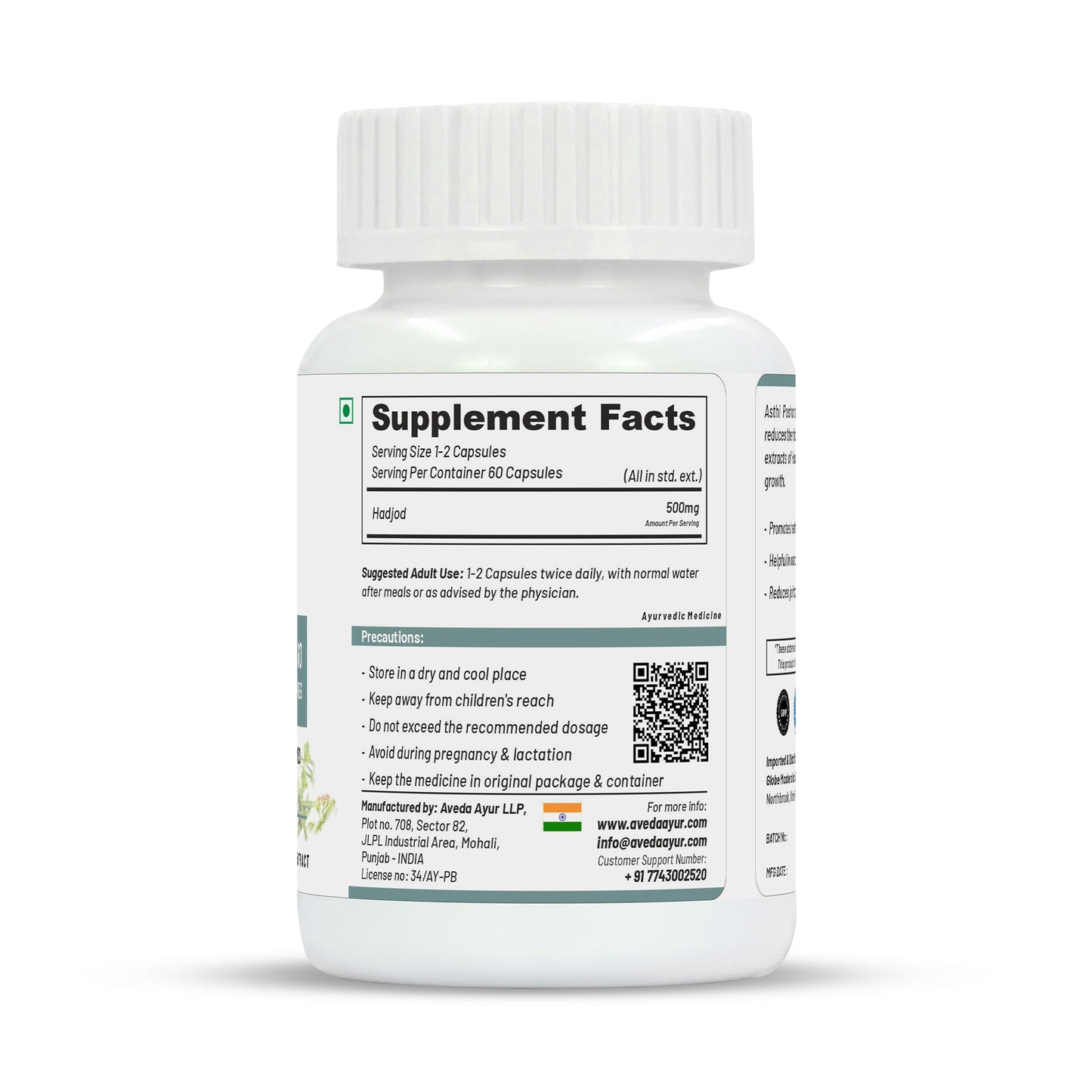 Life Aveda Asthi-Poshan Capsules - Swadesiicart