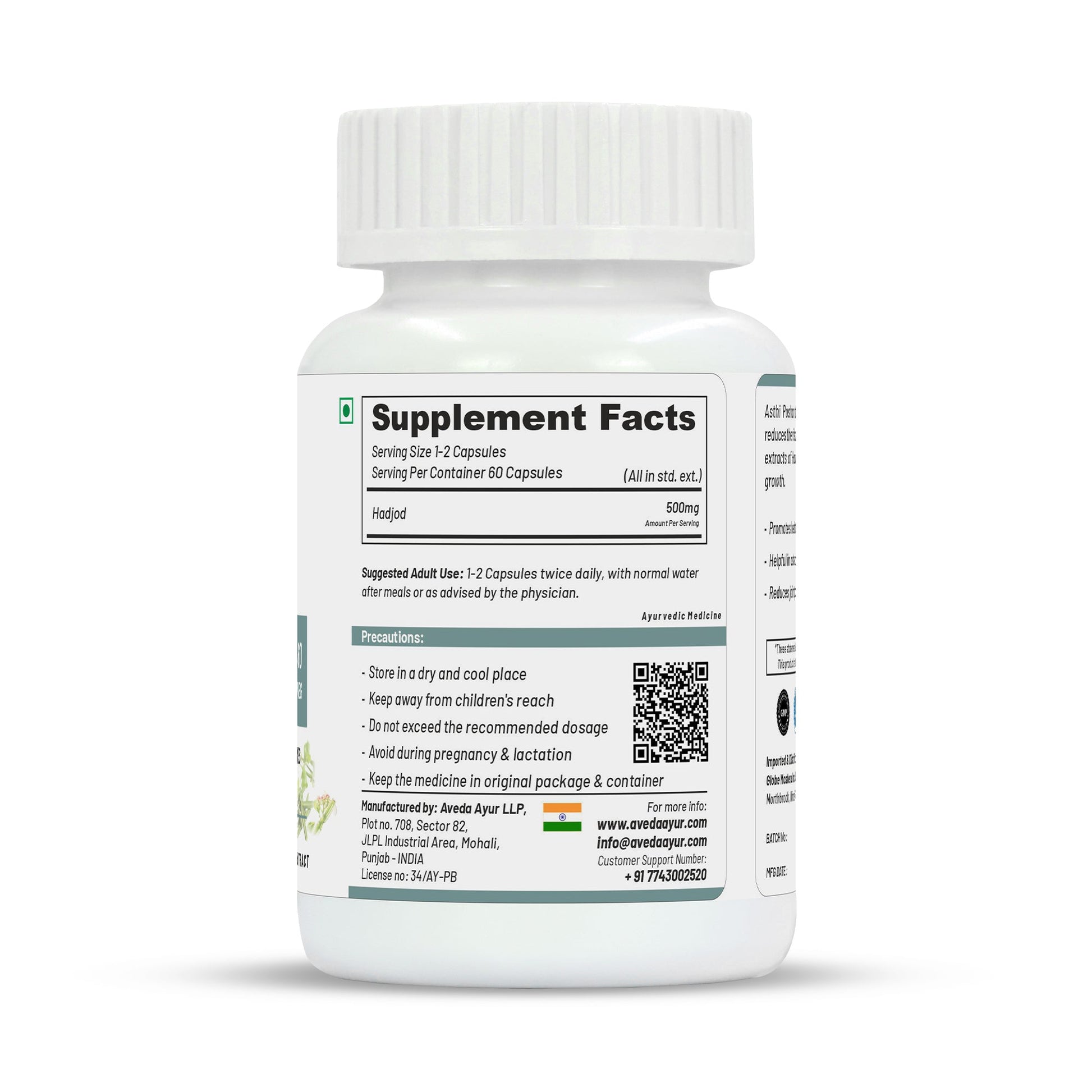 Life Aveda Asthi-Poshan Capsules - Swadesiicart