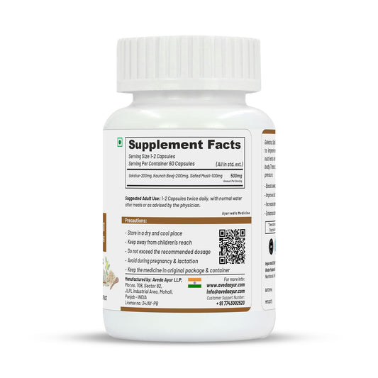 Life Aveda Dhatu Paushak Capsules - Swadesiicart