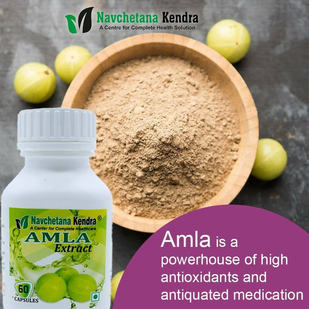 Navchetana Kendra Amla Extract Capsules - Swadesiicart