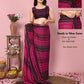 Attractive These Party Wear Ready To Wear Saree - Pink | Swadesiicart