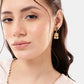 Nuyug 22K Gold Plated Pearl Belle Mini Jhumki Earrings | Swadesiicart