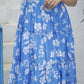Aayaa Designer Printed One Piece Dress - Multi Color