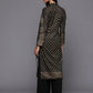 Ahalyaa Women's Traditional wear Kurta - Black | Swadesiicart