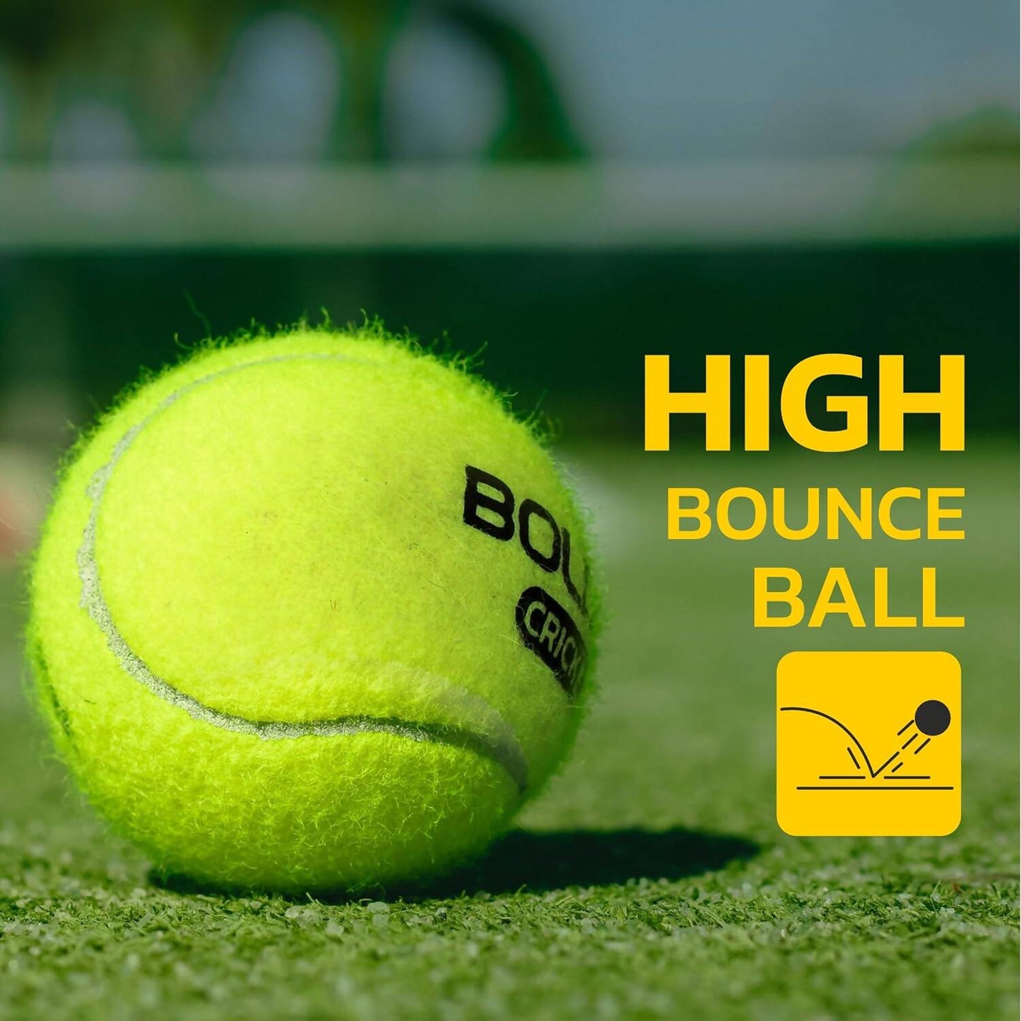 Boldfit Cricket Tennis Ball (Pack of 3) - Swadesiicart
