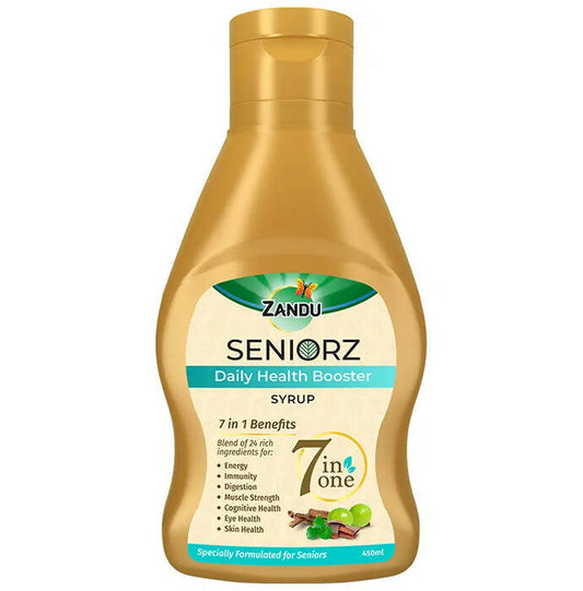 Zandu Seniorz Daily Health Booster Syrup | Swadesiicart