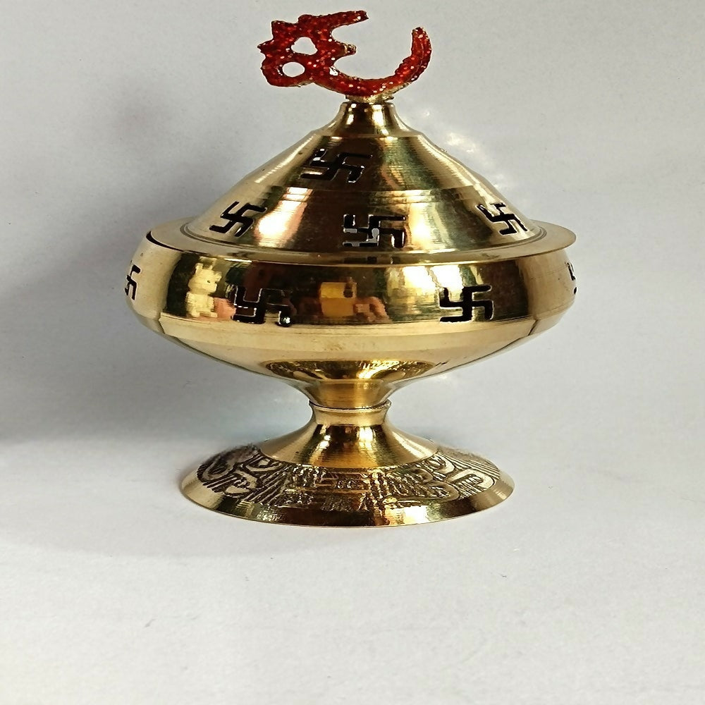Brass Akhand Jyot Pradeep | Swadesiicart