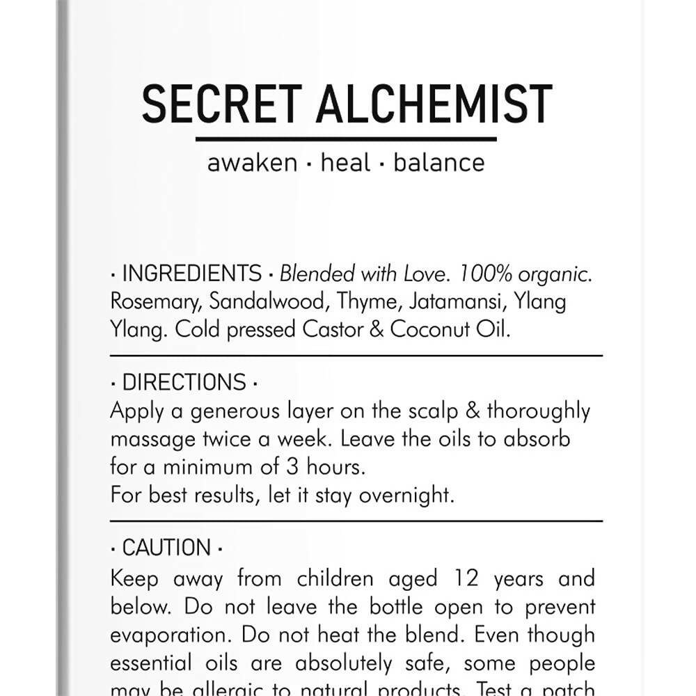 Secret Alchemist Nourish Hair Growth Oil | Swadesiicart