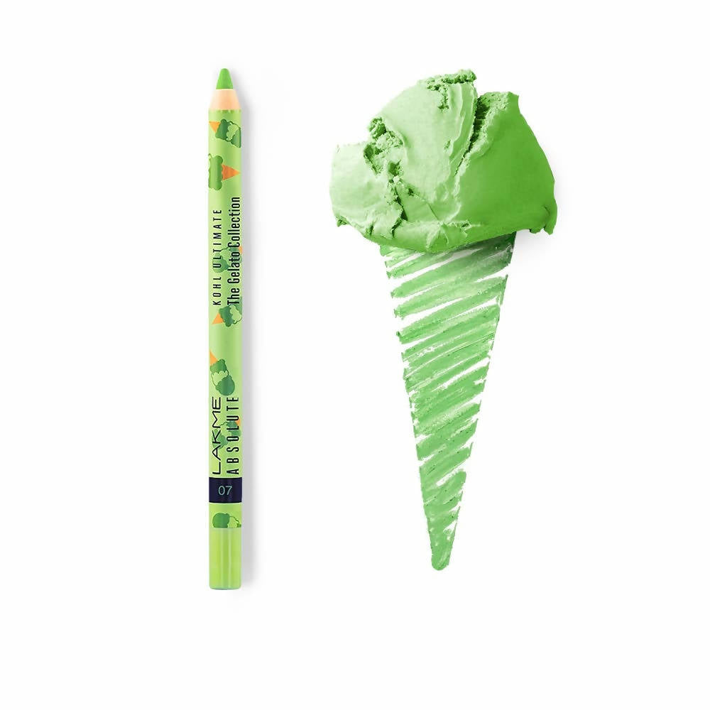 Lakme Absolute Kohl Ultimate The Gelato Collection 07 - Matcha | Swadesiicart