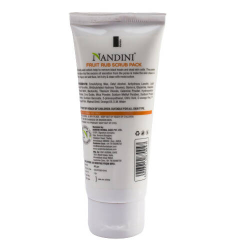 Nandini Herbal Fruit Rub Scrub - Swadesiicart