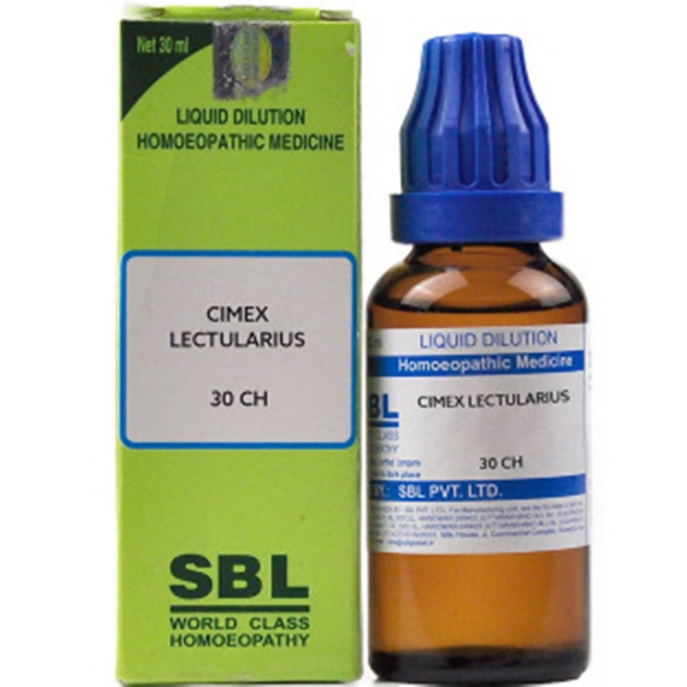 SBL Homeopathy Cimex Lectularius Dilution | Swadesiicart