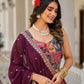 Wedding Partywear Colour Full Slim Georgette Lehengha Choli With Dupata - Agnidhara - Swadesiicart