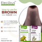 Elecious Naturals Indigo and Henna powder for Black Hair - Swadesiicart