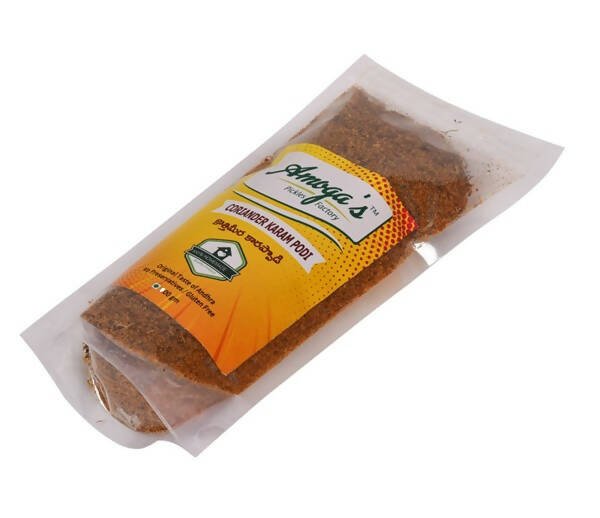 Amoga's Pickles Factory Coriander Leaves Curry Powder Andhra Style - Swadesiicart