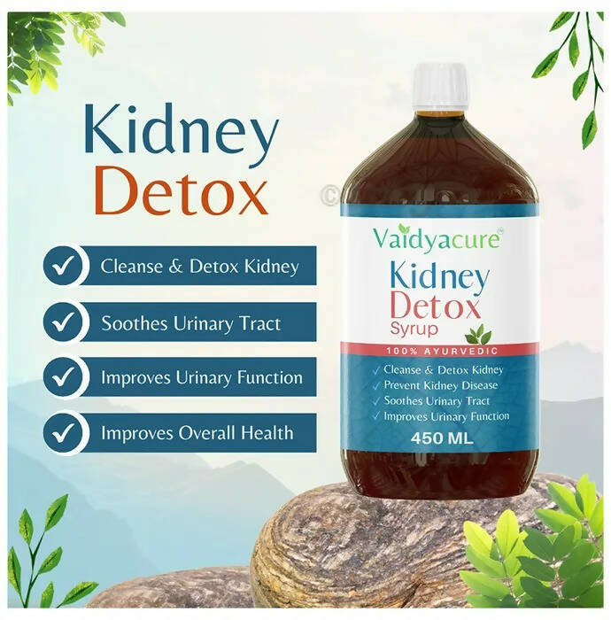 Vaidyacure Kidney Detox Syrup | Swadesiicart