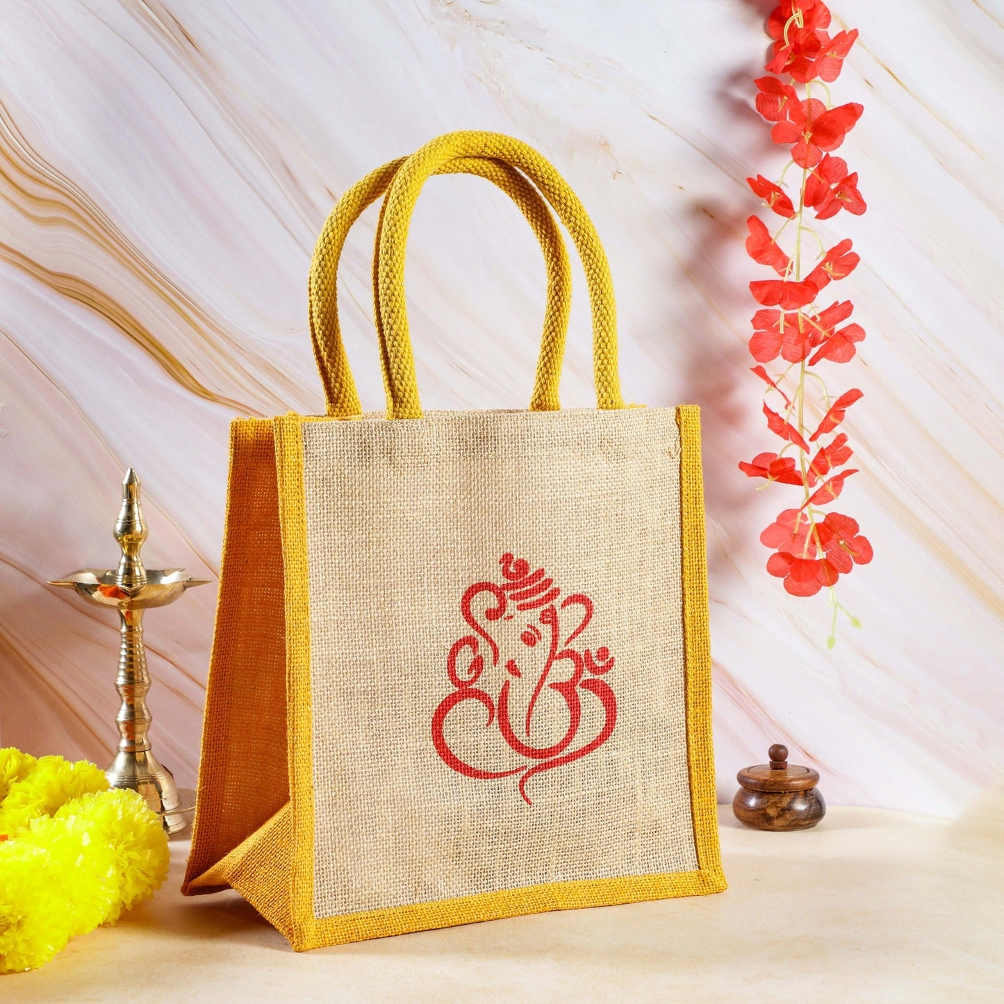 Sri Rudra Jute Bag (SR 02813) | Swadesiicart