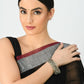 Mominos Fashion Kamal Johar Oxidised Silver-Plated Bracelet - Handcraft