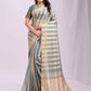 Shree Shyam Fashion Organza Green Saree