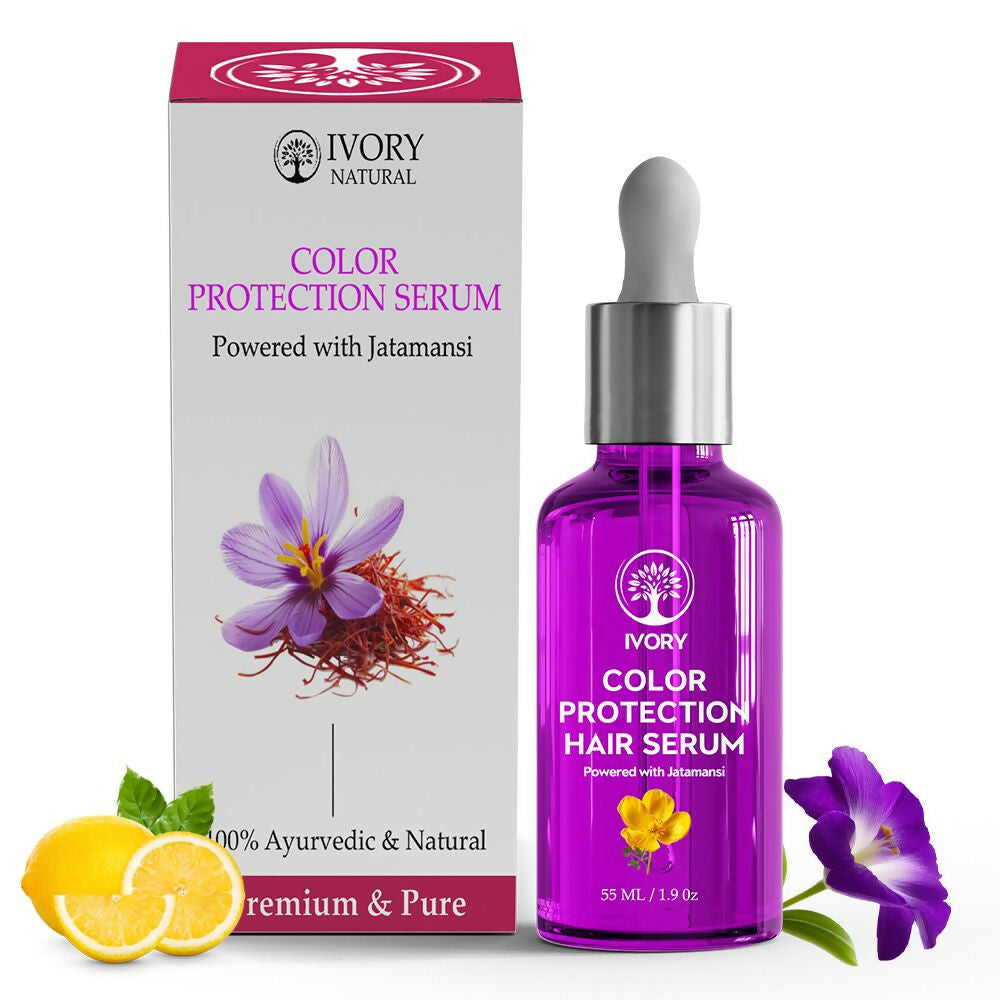 Ivory Natural Color Protection Hair Serum Potent Serum To Protect Your Hair | Swadesiicart