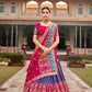 Blue Lehenga Choli for Party Wear Patola Foil Printed Ghagra Choli by Infinity Export