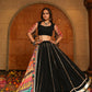 AI Fashion Black Georgette Designer Navratri Wear Lehenga Choli Collection