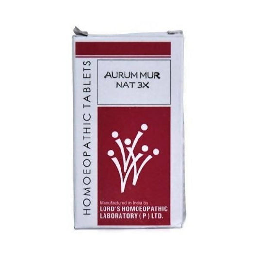 Lord's Homeopathy Aurum Muriaticum Natronatum Tablets | Swadesiicart