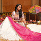 AI Fashion Off White Crepe Designer Navratri Wear Lehenga Choli Collection