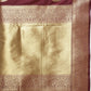 Lorenvalley Fashion Maroon Soft Silk Woven Design Gold Zari Weaving Saree - Swadesiicart