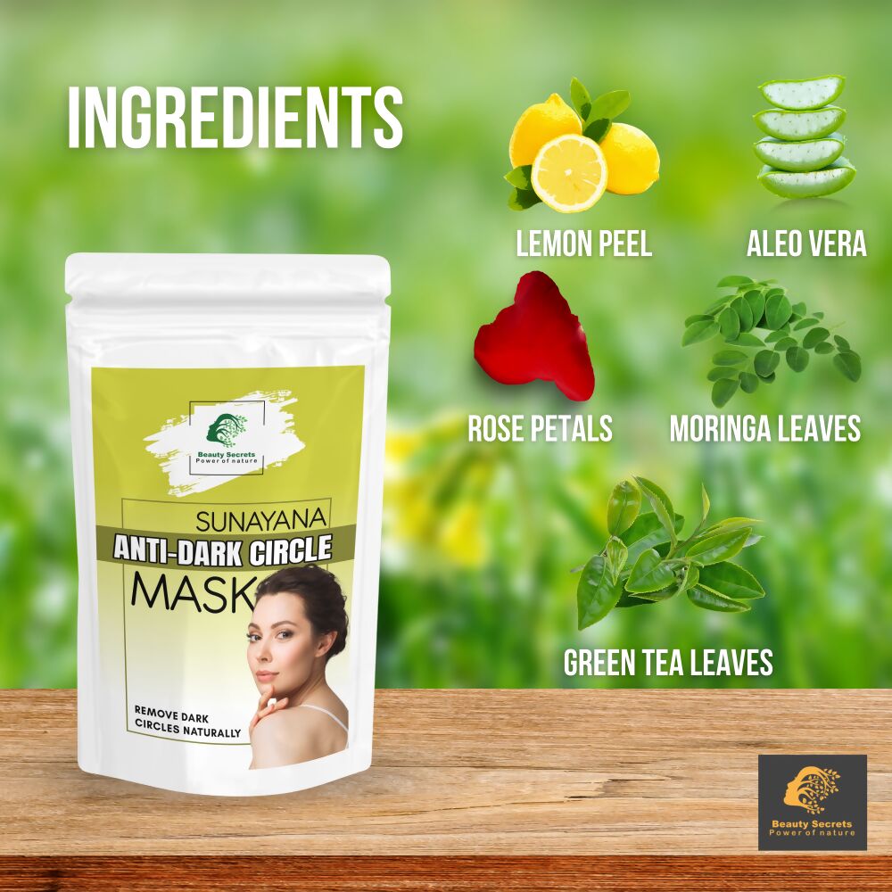 Beauty Secrets Sunayana Anti Dark Circle Face Mask - Swadesiicart
