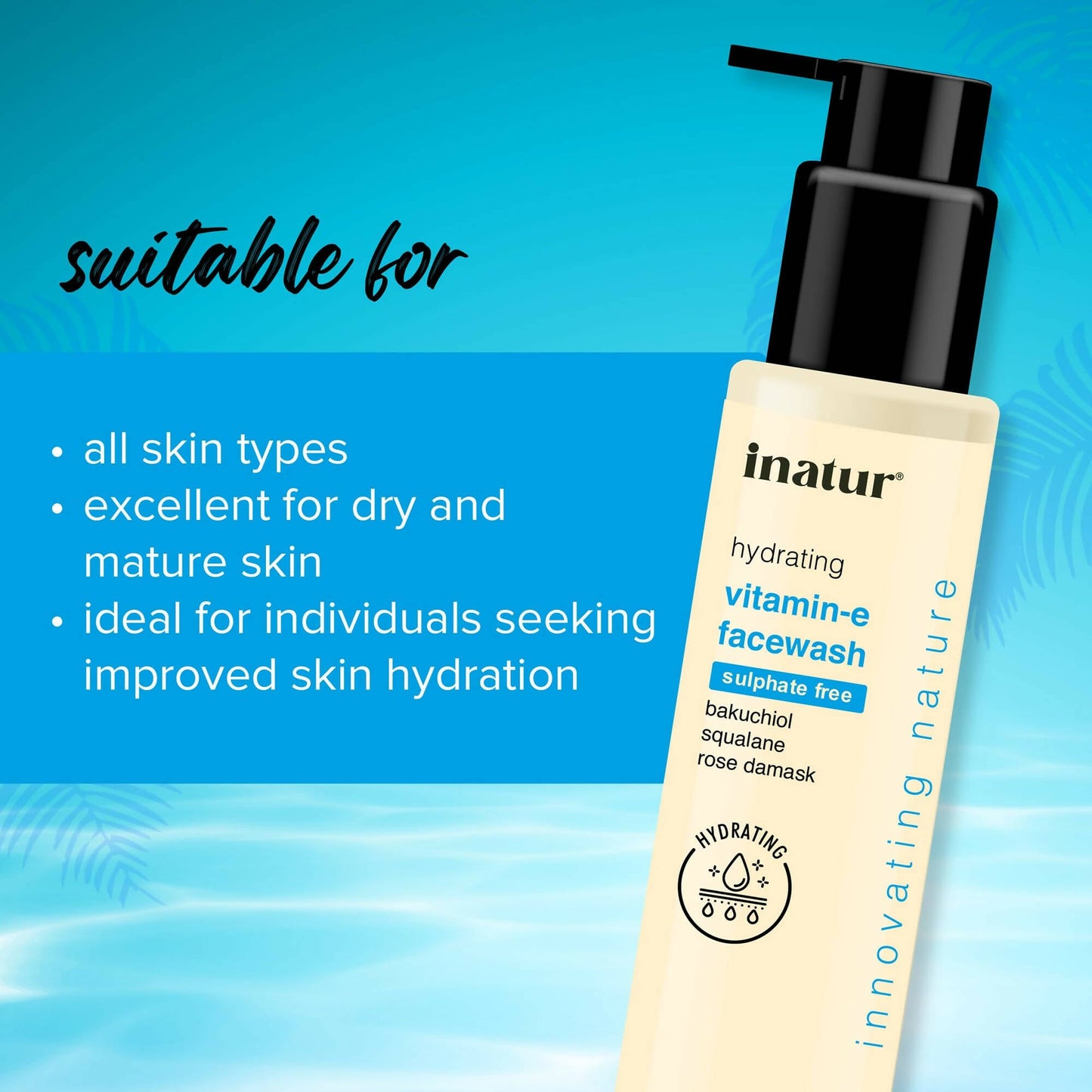 Inatur Vitamin E Face Wash - Swadesiicart