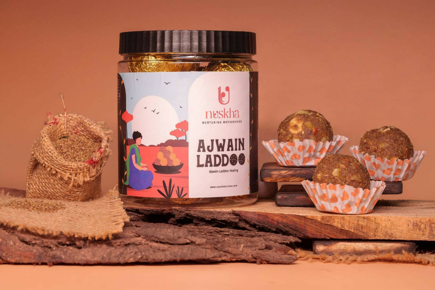 Nuskha Ajwain Laddoo | Swadesiicart