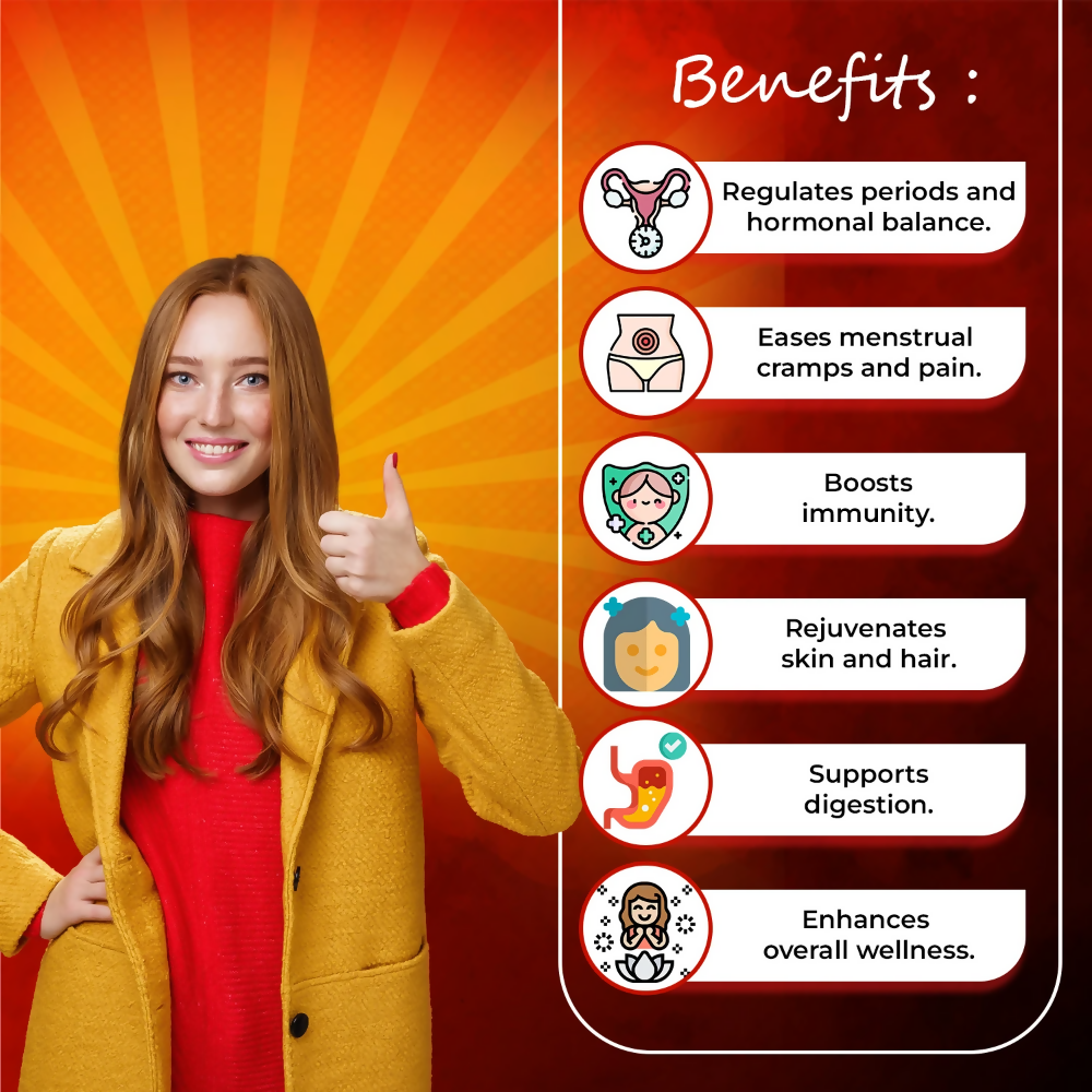 Rajasthan Herbals Nari Amrut Capsules | Swadesiicart