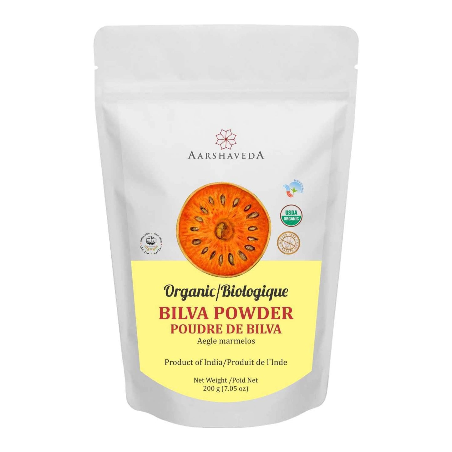 Aarshaveda | Bilva powder | USDA Certified Organic | 200gm