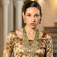 Vishnu Weaves Women's Green Soft Tussar Silk Printed Saree with Blouse - Swadesiicart