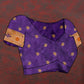 Lorenvalley Fashion Purple Soft Paithani Silk Woven Design Copper Zari Meenakari Weaving Saree - Swadesiicart