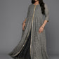 Ahalyaa Women's Traditional wear Ethnic Dress - Grey | Swadesiicart