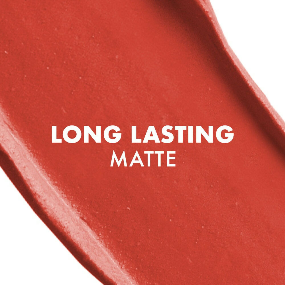 Lakme Cushion Matte Lipstick - Brown Chili - Swadesiicart