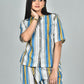 Morchari Digital Print Semi Muslin Co-Ord Set Top & Trouser-Multicolor - Swadesiicart
