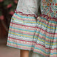 Juniper Women's Mint Floral Printed Peplum Co-Ord Set With Kantha Work & Beads - Swadesiicart