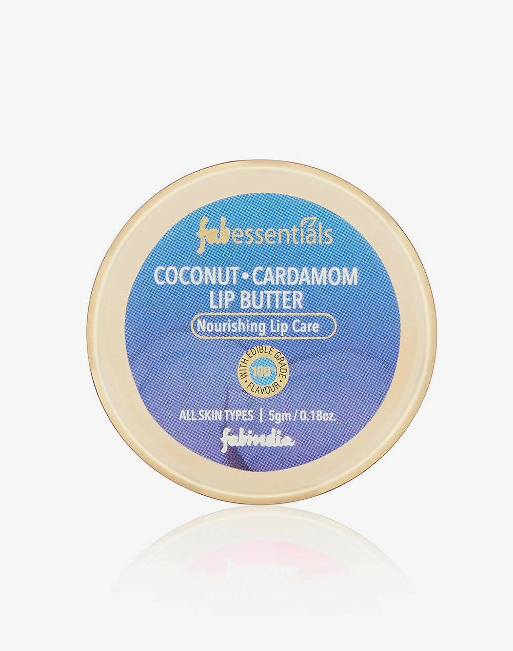 Fabessentials Coconut Cardamon Lip Butter - Swadesiicart