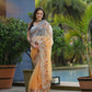 Vamsee Sanyogita Sanyogita - Yellow Organza Saree - Swadesiicart