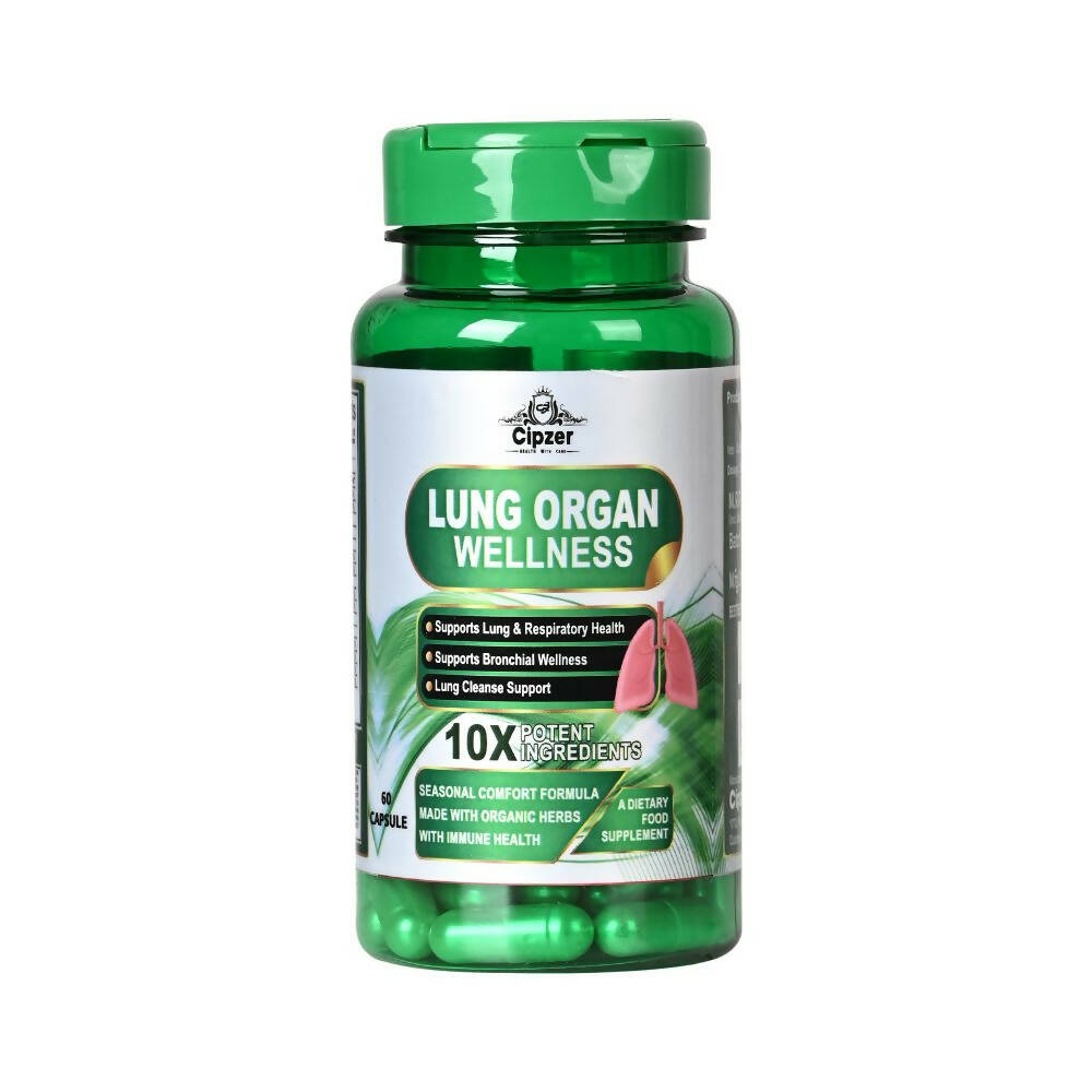 Cipzer Lung Organ Wellness Capsules - Cipzer Herbals