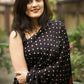 Aayaa Designer Printed Satin Saree - Multi Color